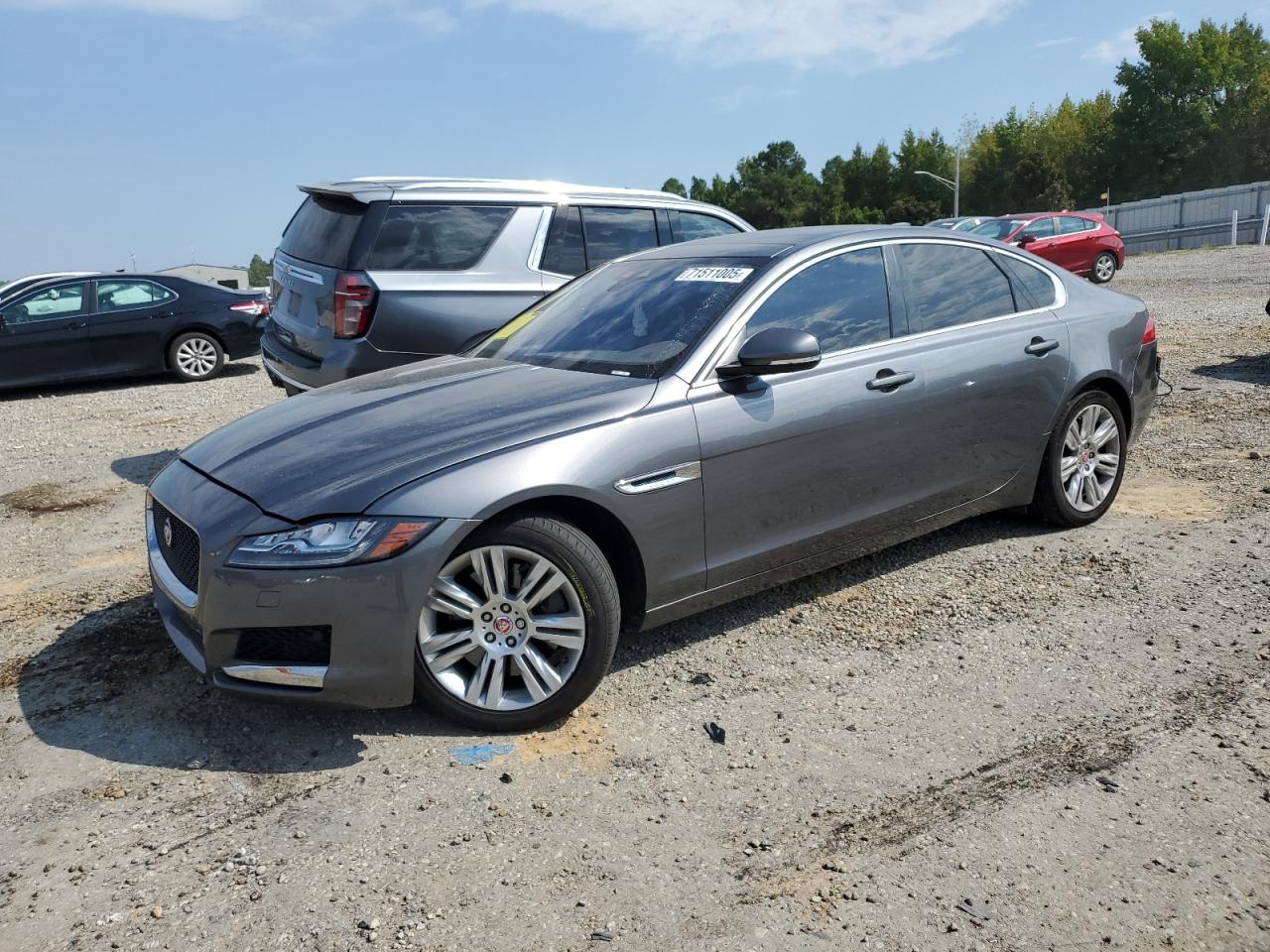 2016 Jaguar Xf Premium grey sedan gas SAJBD4BV1GCY19588 photo #1