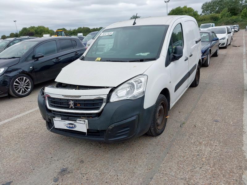 2017 PEUGEOT PARTNER PROFESSION L1 BLU  for sale at Copart SANDWICH