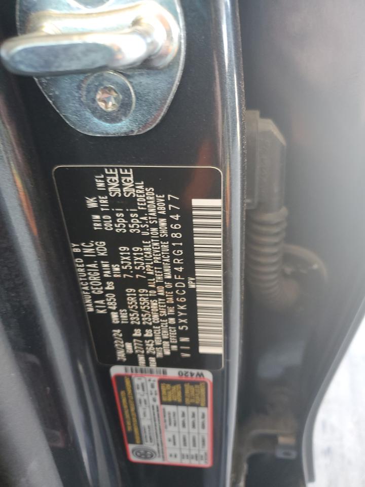 2024 Kia Sportage X Line VIN: 5XYK6CDF4RG186477 Lot: 80097765