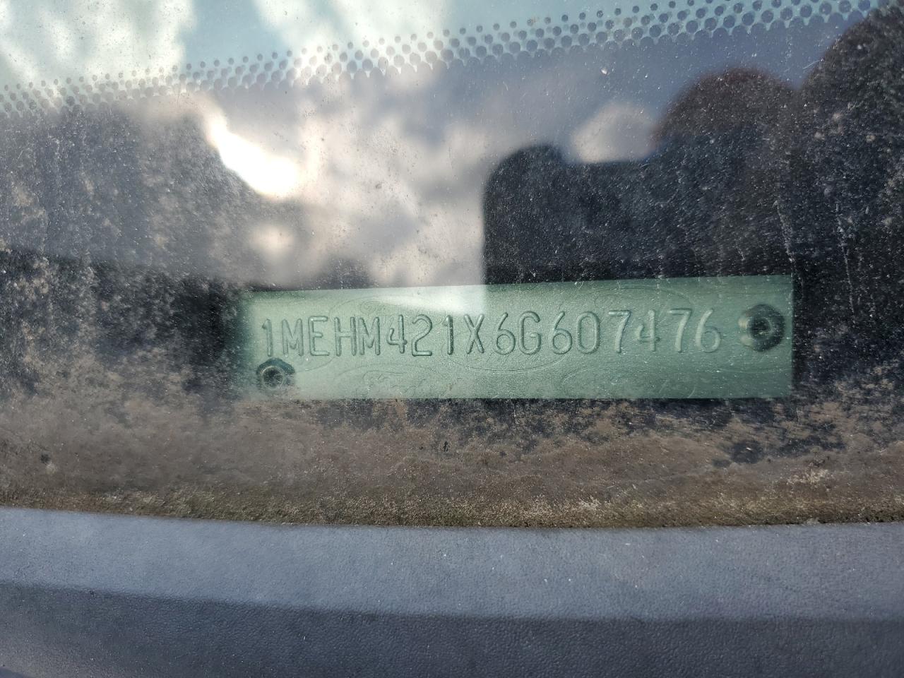 2006 Mercury Montego Premier VIN: 1MEHM421X6G607476 Lot: 80518525