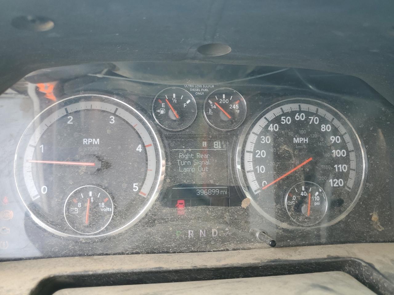 2011 Dodge Ram 2500 VIN: 3D7UT2CL3BG572470 Lot: 71638055