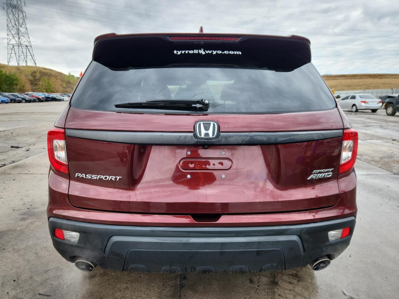 2019 Honda Passport Sport VIN: 5FNYF8H28KB026551 Lot: 81005655