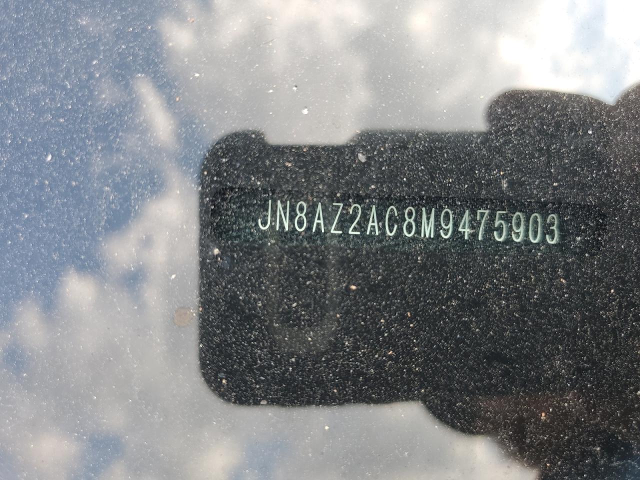 2021 Infiniti Qx80 Luxe VIN: JN8AZ2AC8M9475903 Lot: 81096465