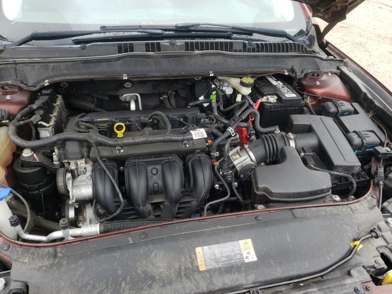 2015 Ford Fusion S VIN: 3FA6P0G7XFR110545 Lot: 81071595