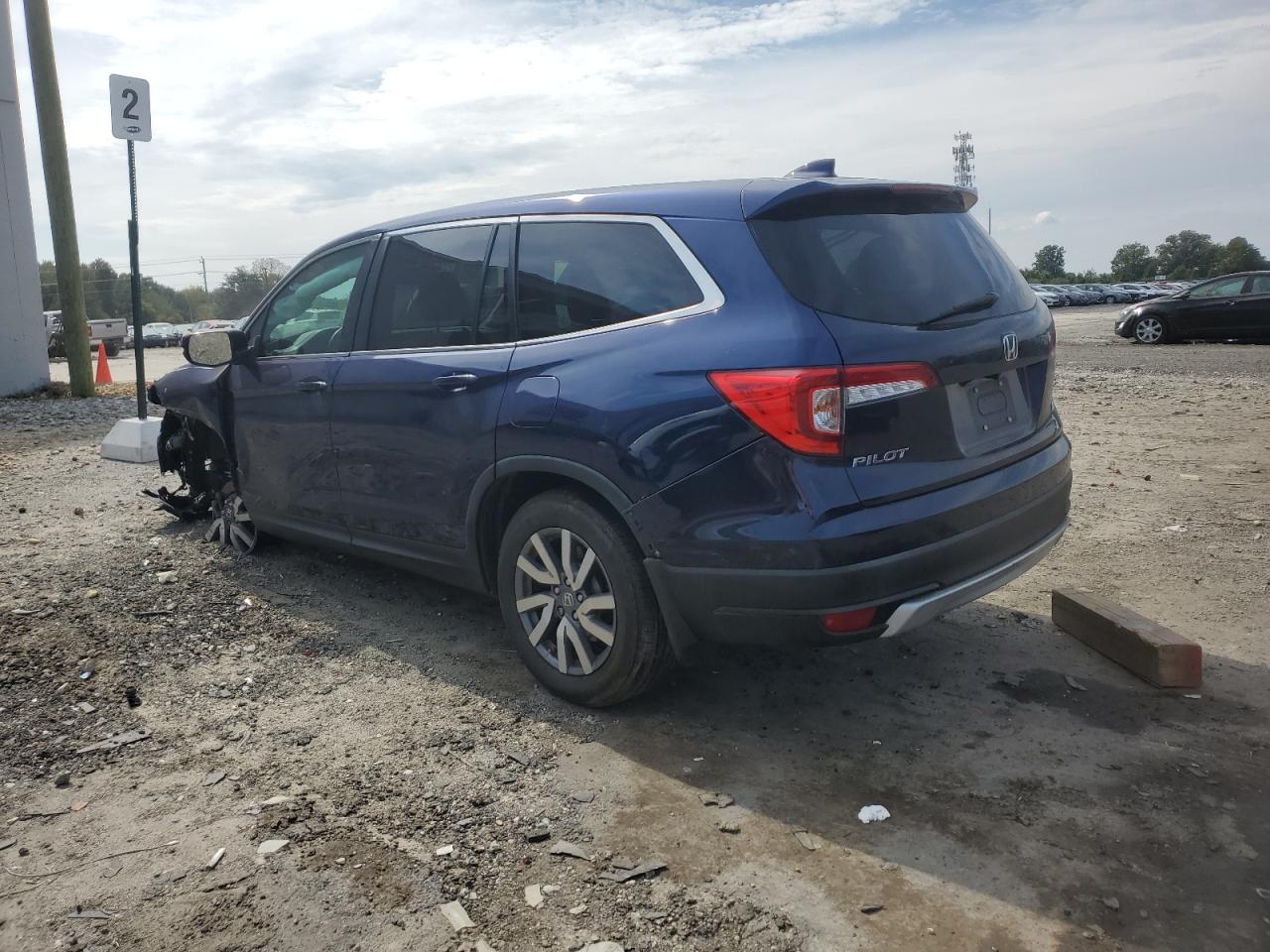 2020 Honda Pilot Exl VIN: 5FNYF6H51LB015942 Lot: 83846145