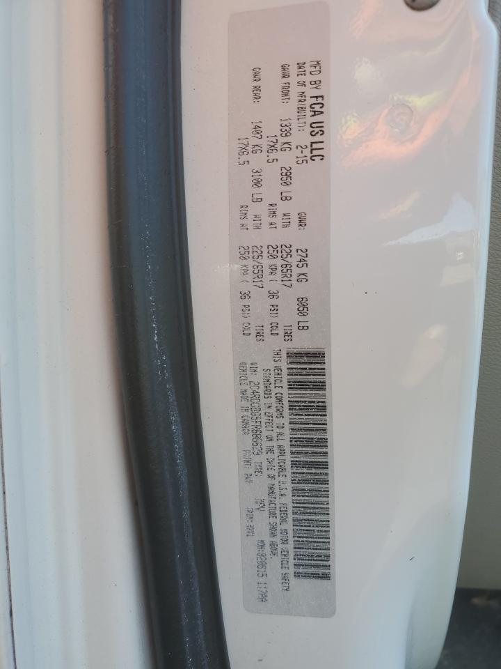 2015 Dodge Grand Caravan Se VIN: 2C4RDGBG5FR686629 Lot: 71622615