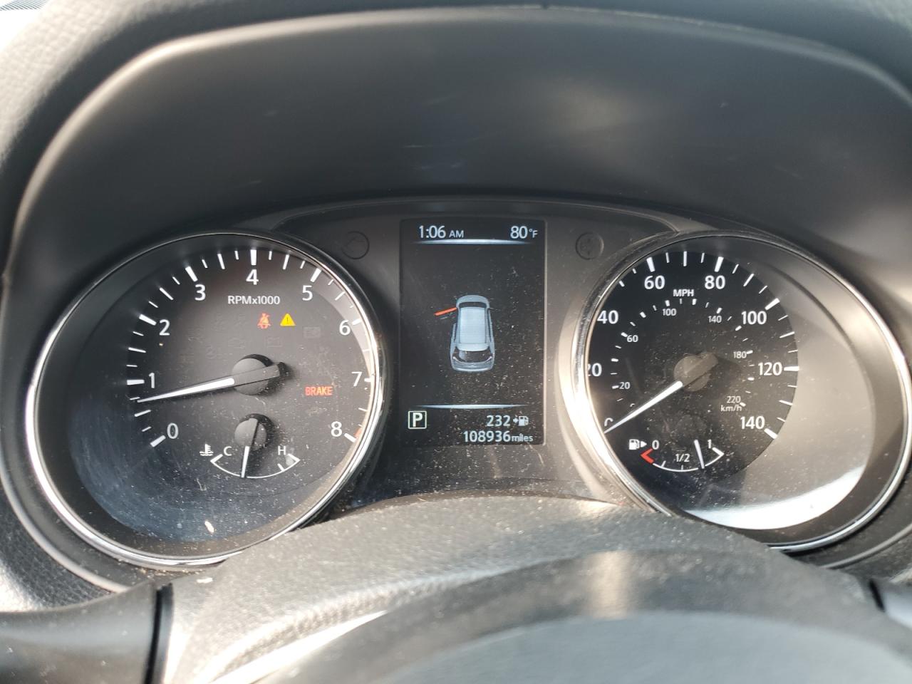 2017 Nissan Rogue Sv VIN: 5N1AT2MV2HC829588 Lot: 80065115