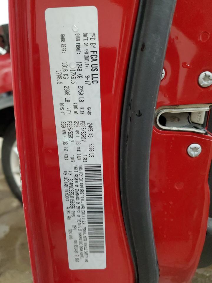 2018 Dodge Journey Sxt VIN: 3C4PDCBB5JT158356 Lot: 71700945