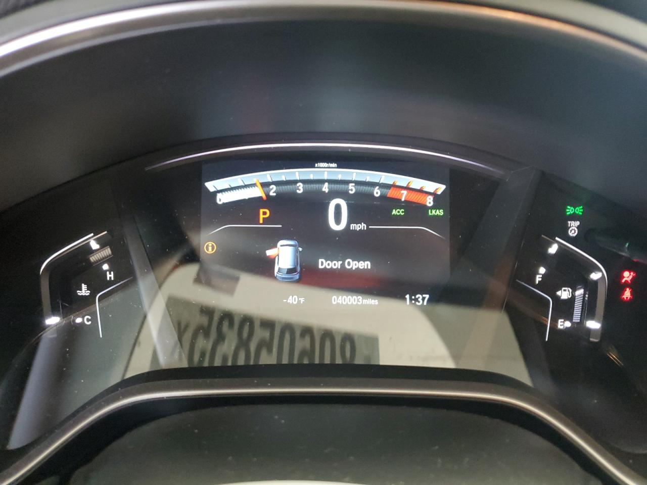 2017 Honda Cr-V Touring VIN: 5J6RW2H93HL028626 Lot: 80605835