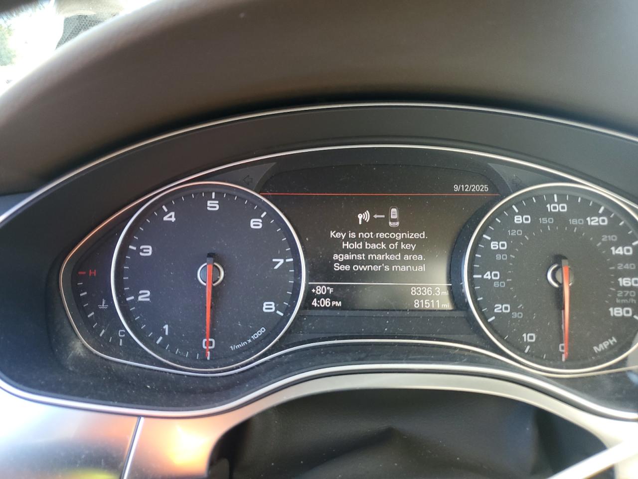 2015 Audi A6 Premium Plus VIN: WAUFGAFC8FN011317 Lot: 80690325