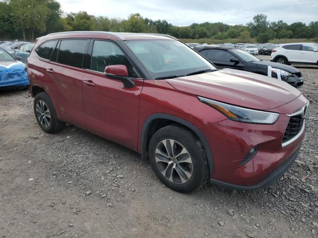  TOYOTA HIGHLANDER 2022 Красный