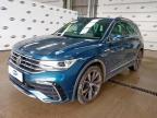 2021 VOLKSWAGEN TIGUAN 1.5 TSI 150 R-LINE 5DR DSG for sale at Copart EAST KILBRIDE
