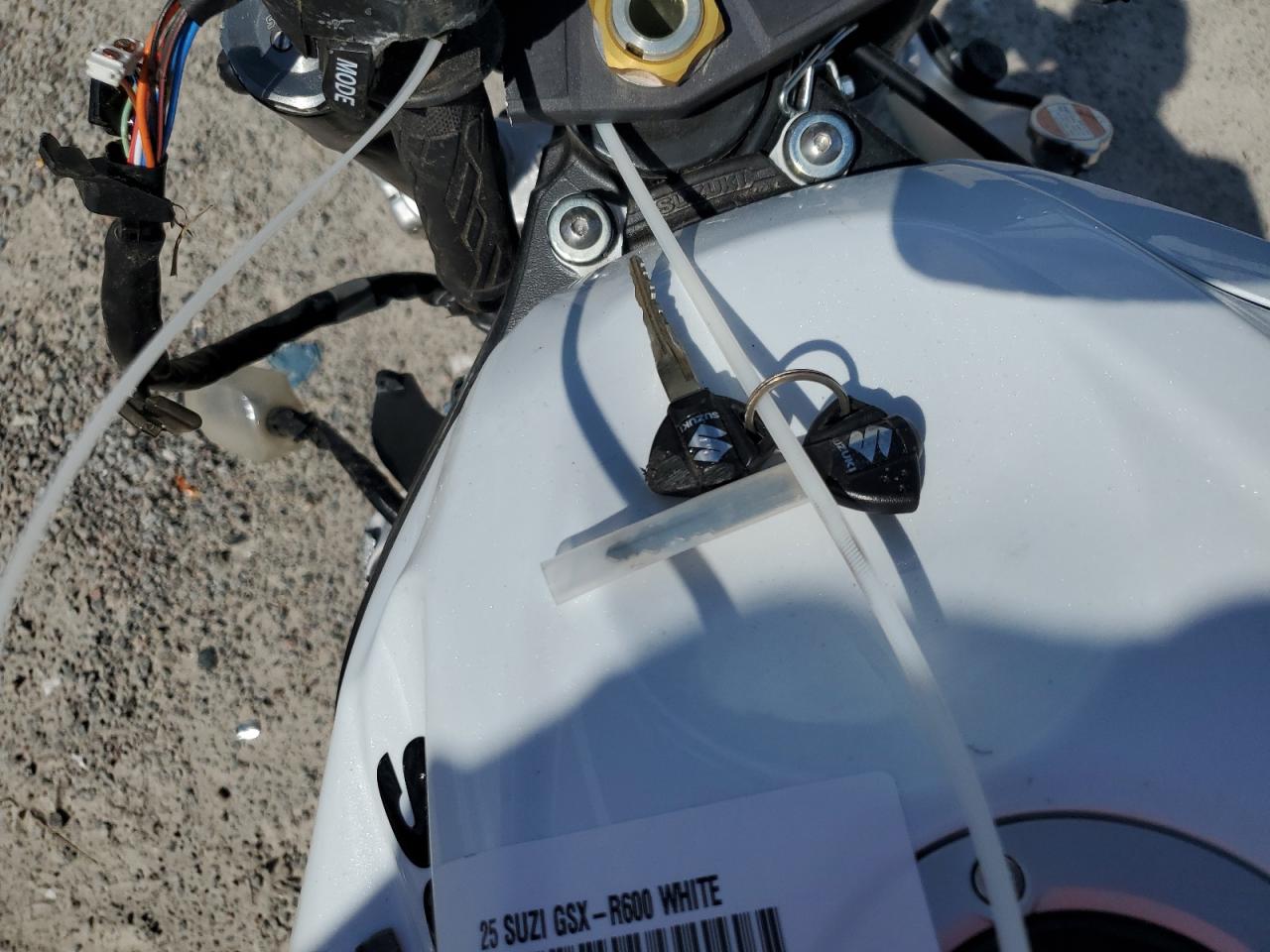 2025 Suzuki Gsx-R600 VIN: JS1GN7FA6S7100746 Lot: 80053865