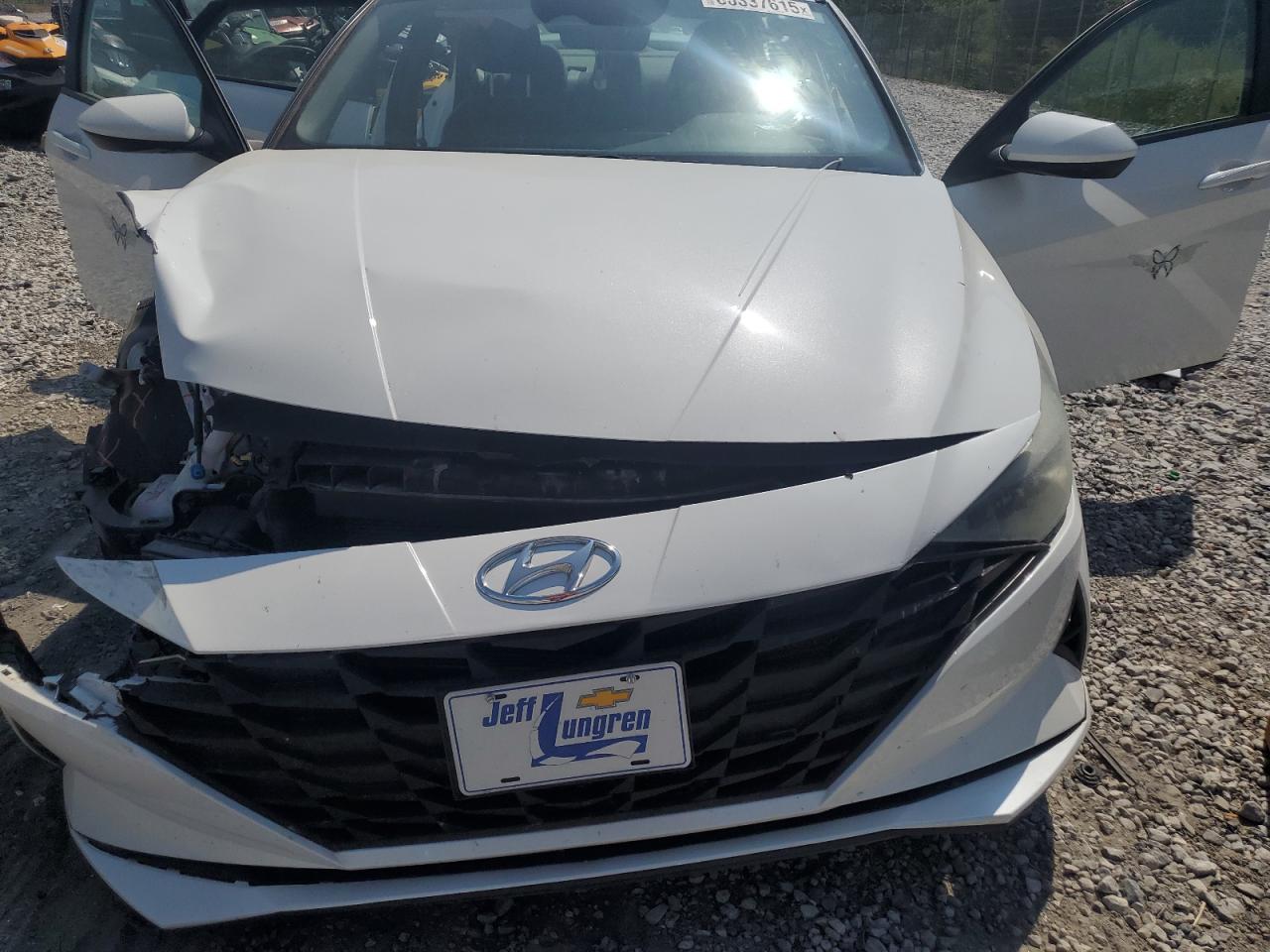 2021 Hyundai Elantra Se VIN: 5NPLL4AG3MH047796 Lot: 80337615