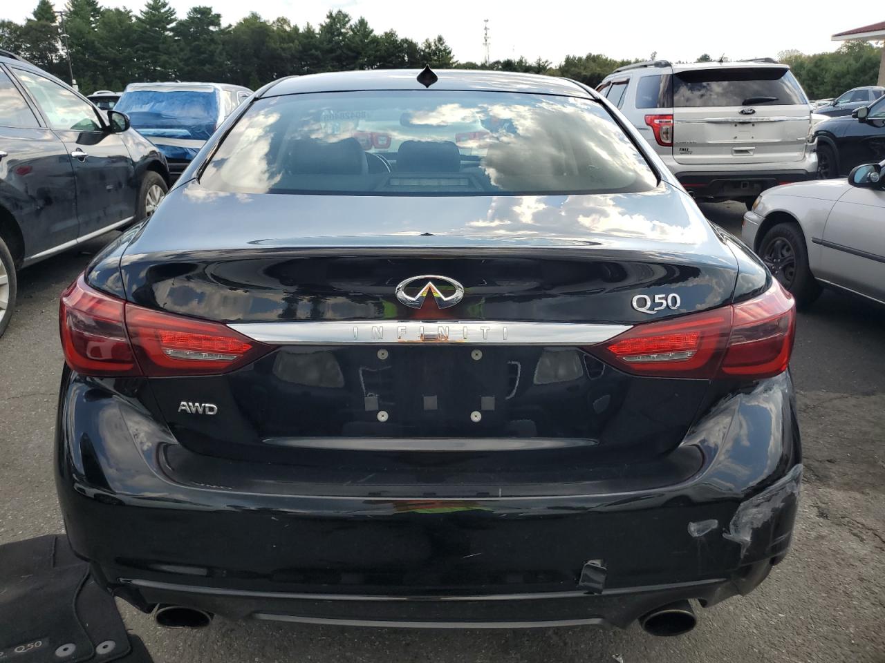 2018 Infiniti Q50 Luxe VIN: JN1EV7AR0JM430475 Lot: 80428405