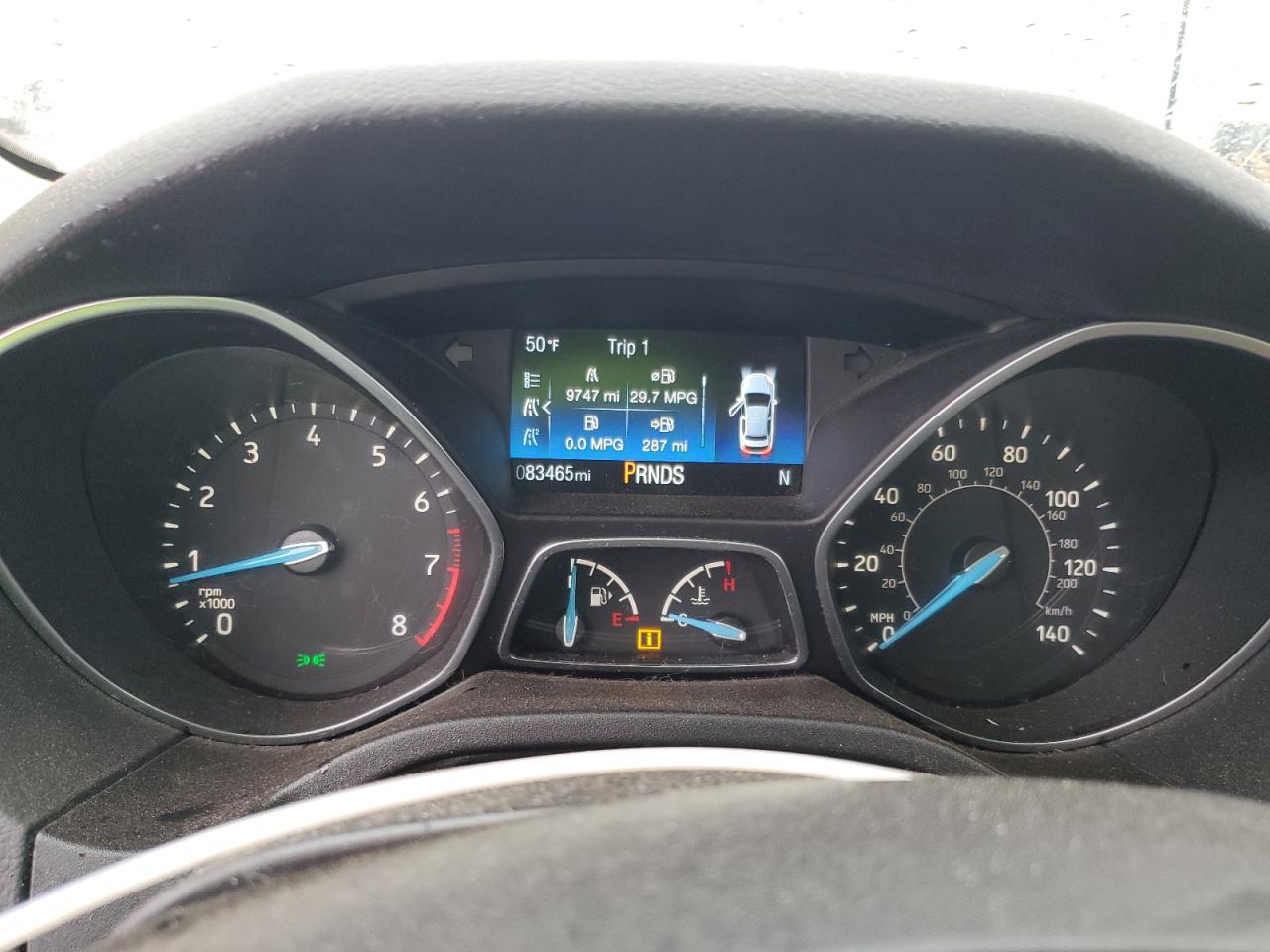 2016 Ford Focus Titanium VIN: 1FADP3N24GL345815 Lot: 81097115