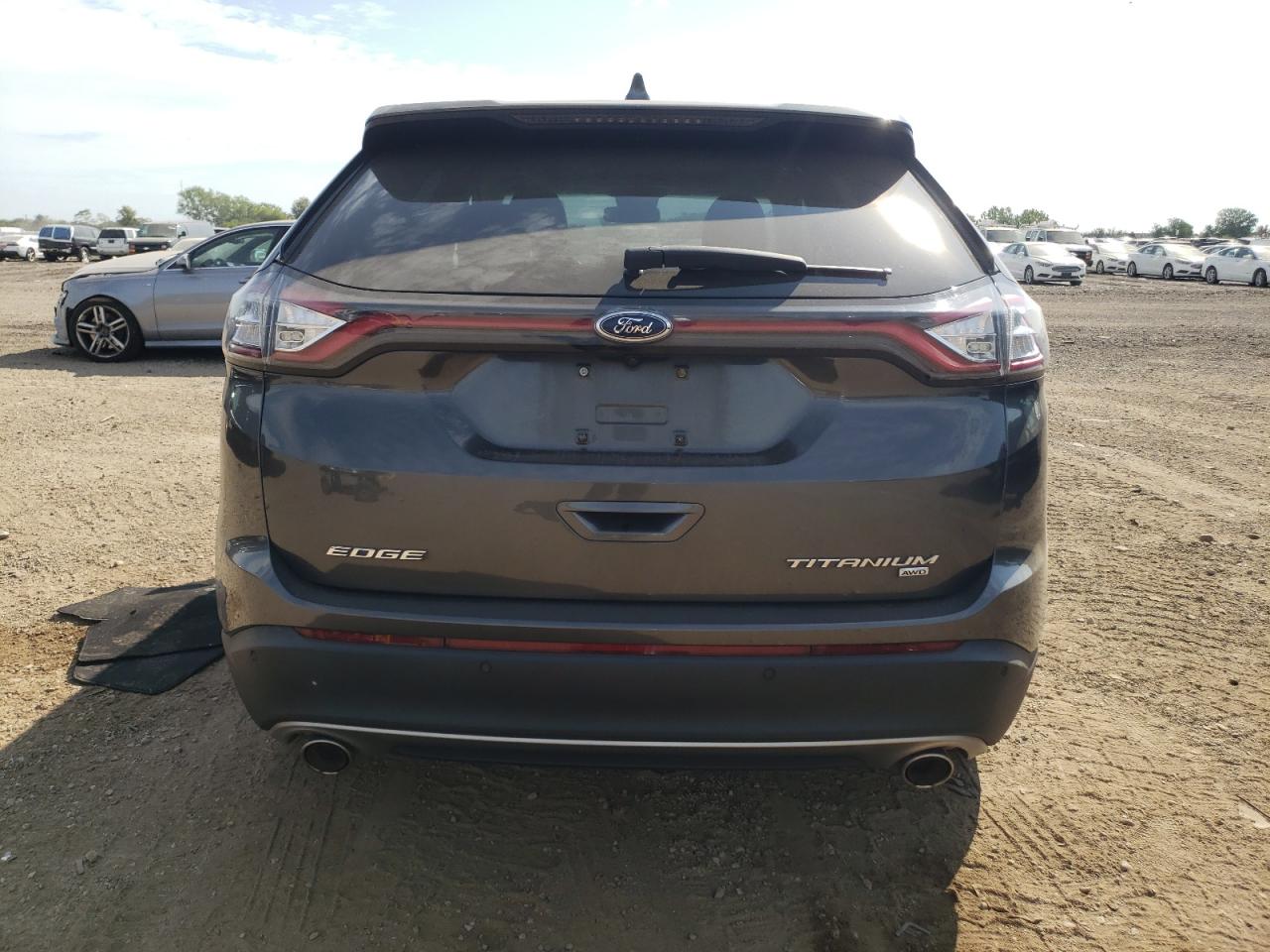 2015 Ford Edge Titanium VIN: 2FMTK4K8XFBB89907 Lot: 80354365