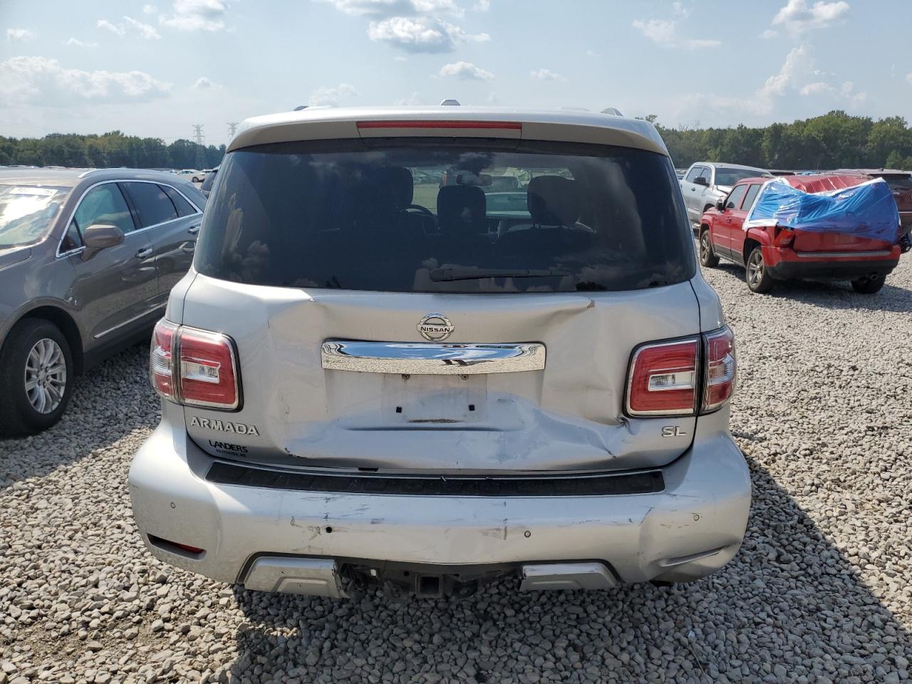 2018 Nissan Armada Sv VIN: JN8AY2NDXJX003215 Lot: 80344385