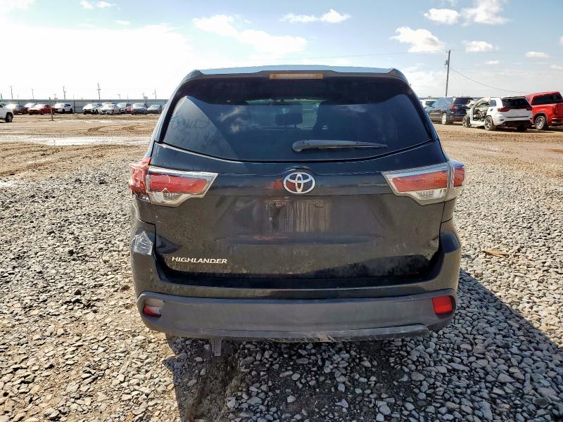 Паркетники TOYOTA HIGHLANDER 2016 Черный