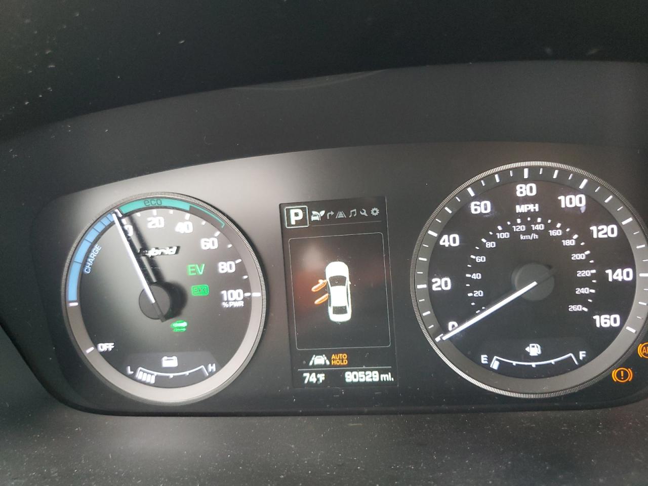 2016 Hyundai Sonata Hybrid VIN: KMHE34L14GA017229 Lot: 81743715