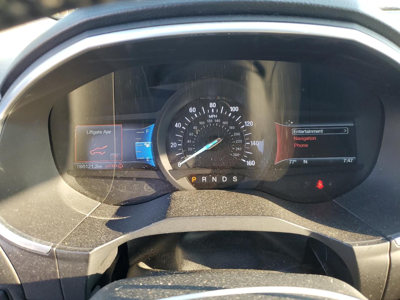 2017 Ford Edge Titanium VIN: 2FMPK3K91HBB12298 Lot: 80781805