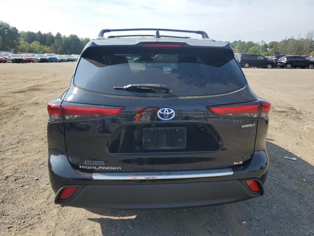 2021 Toyota Highlander Hybrid Xle VIN: 5TDHBRCH2MS515149 Lot: 81640785