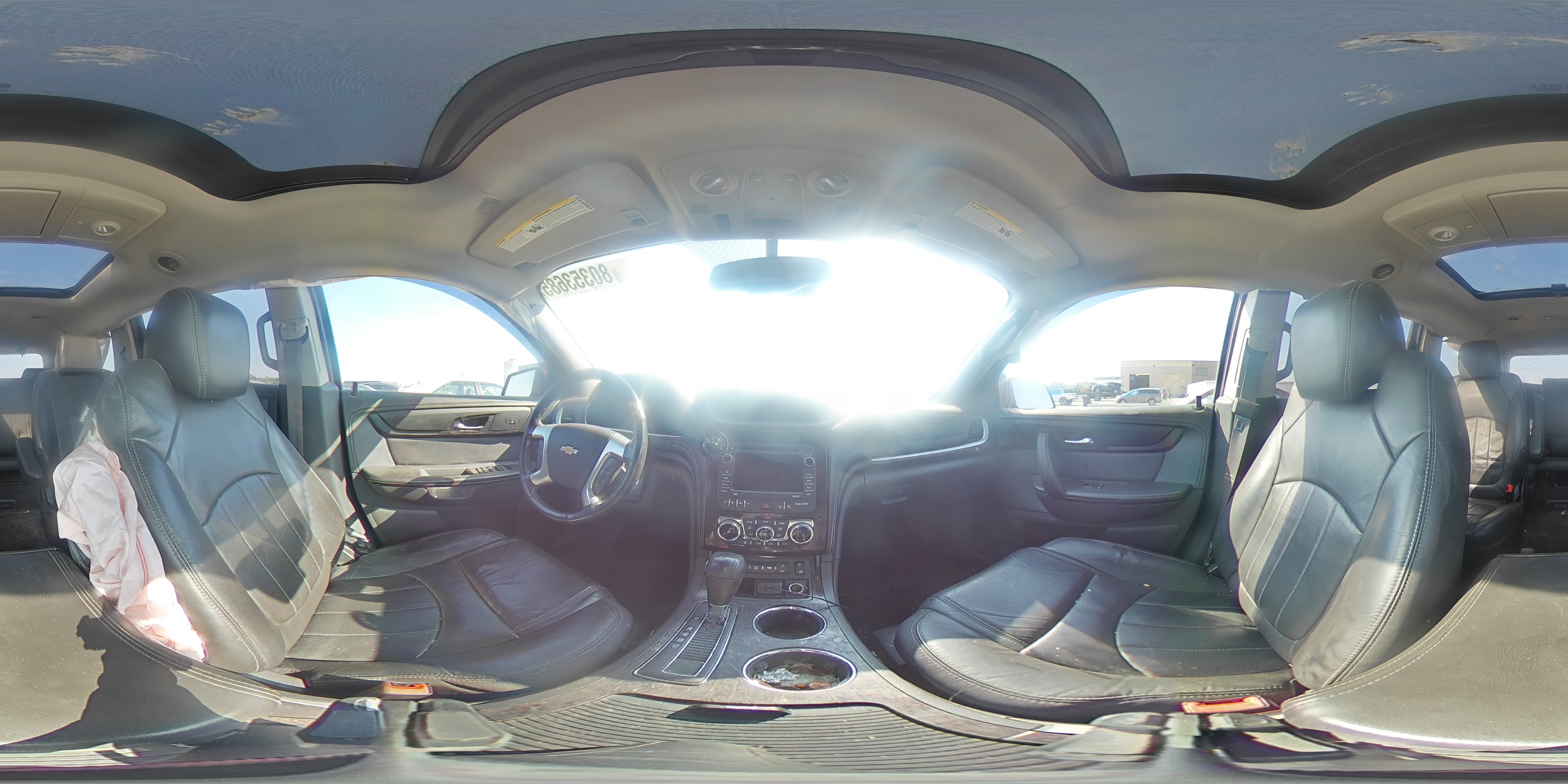 2015 Chevrolet Traverse Ltz VIN: 1GNKVJKD9FJ105825 Lot: 80353685