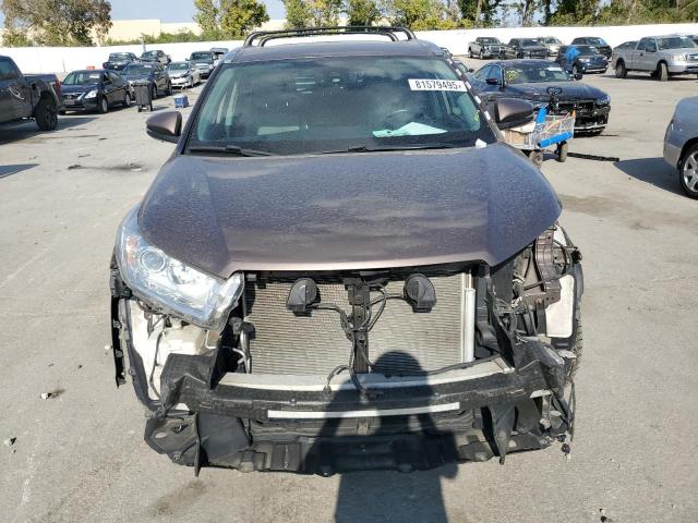  TOYOTA HIGHLANDER 2018 Коричневый