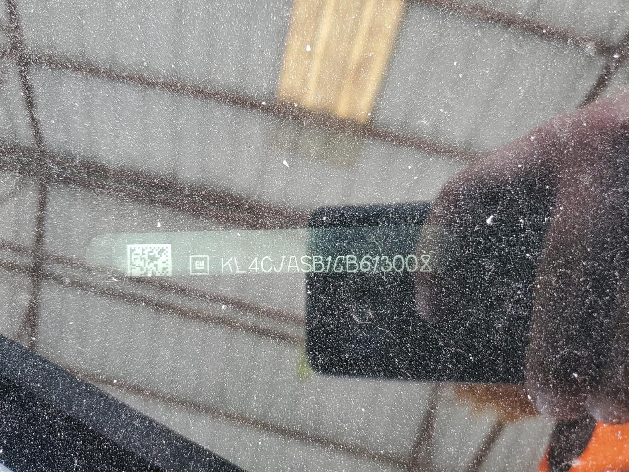 2016 Buick Encore VIN: KL4CJASB1GB613008 Lot: 81190785