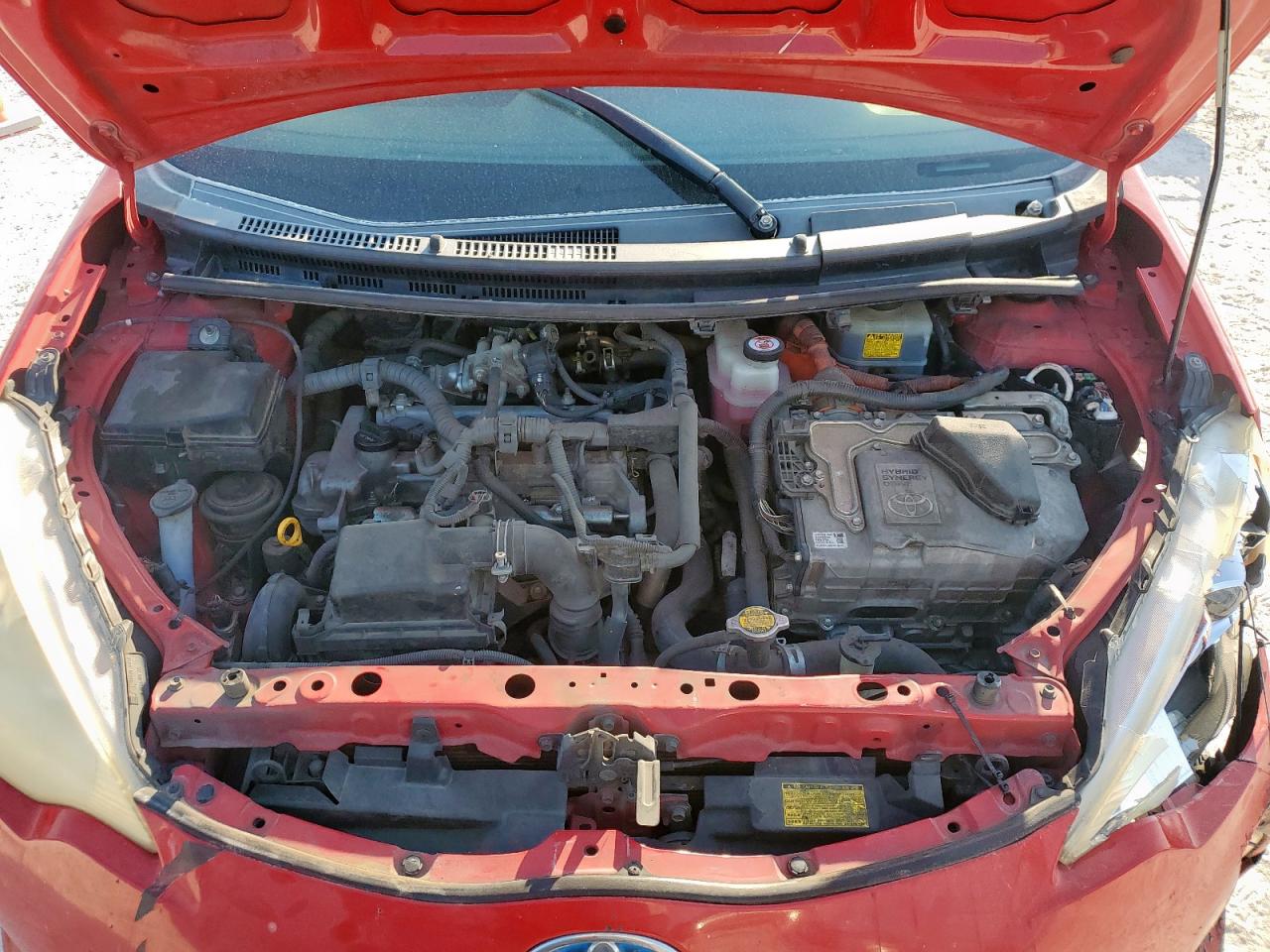 2012 Toyota Prius C VIN: JTDKDTB30C1512426 Lot: 80371245