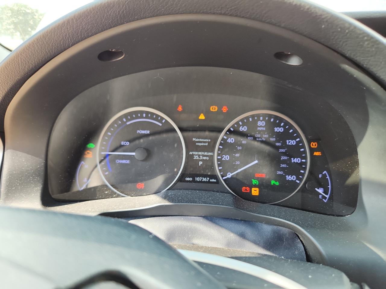 2015 Lexus Es 300H VIN: JTHBW1GGXF2083691 Lot: 80667215