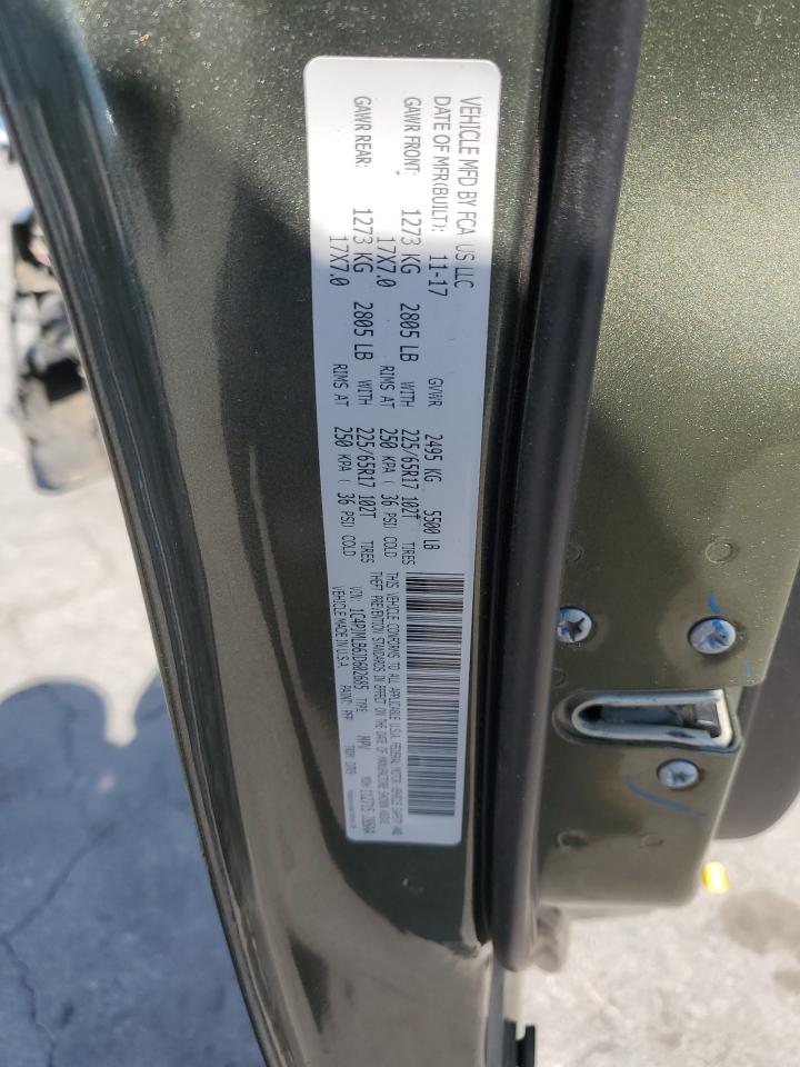 2018 Jeep Cherokee Latitude Plus VIN: 1C4PJMLB6JD602685 Lot: 80116465