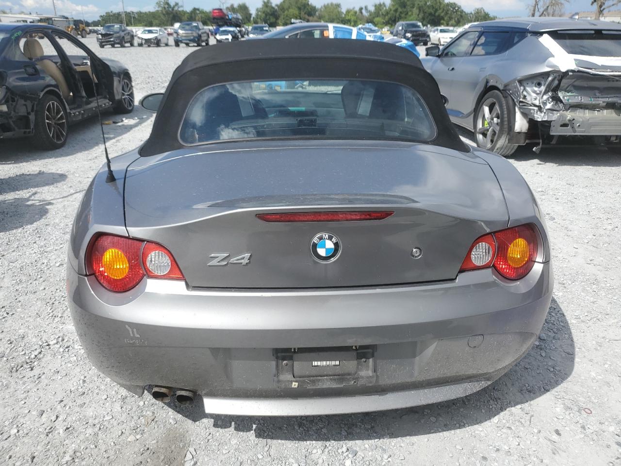 2003 BMW Z4 2.5 VIN: 4USBT33443LS43923 Lot: 80375585