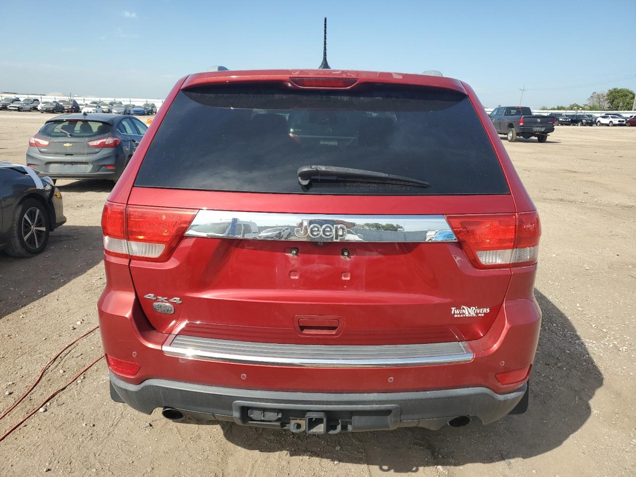 2011 Jeep Grand Cherokee Overland VIN: 1J4RR6GT4BC702477 Lot: 80075475