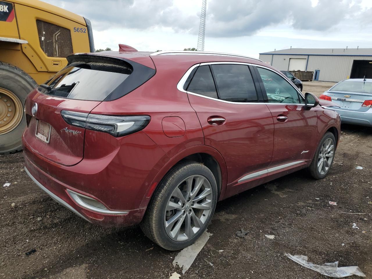 2023 Buick Envision Avenir red null gas LRBFZSR47PD152912 photo #4