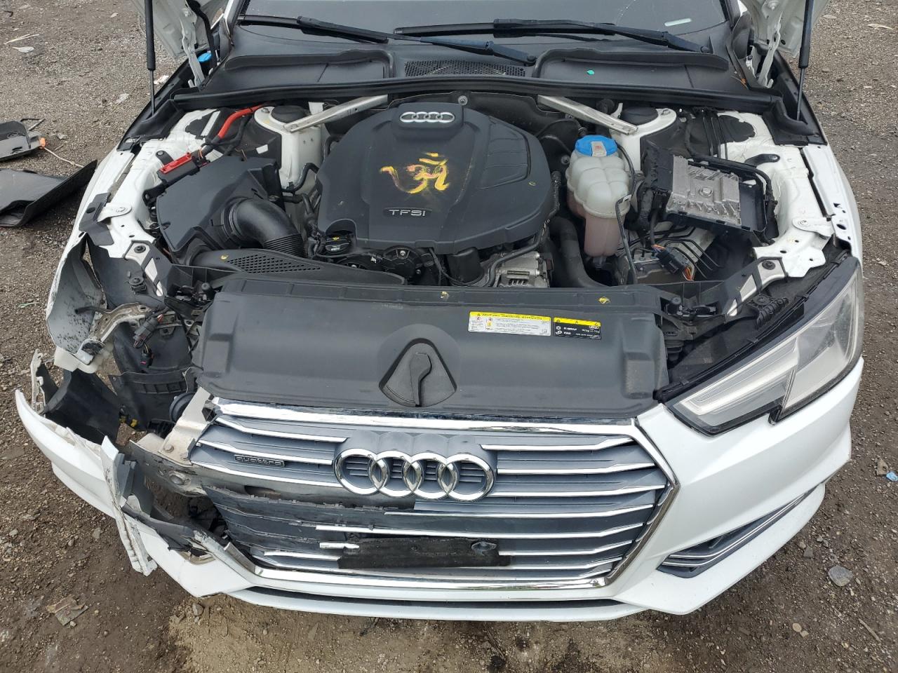 2018 Audi A4 Premium VIN: WAUDNAF4XJA125714 Lot: 71890355