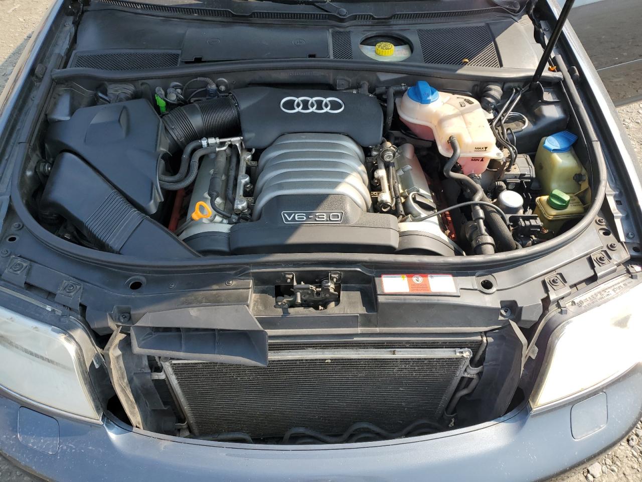 2004 Audi A6 3.0 Quattro VIN: WAULT64B44N018722 Lot: 80392555