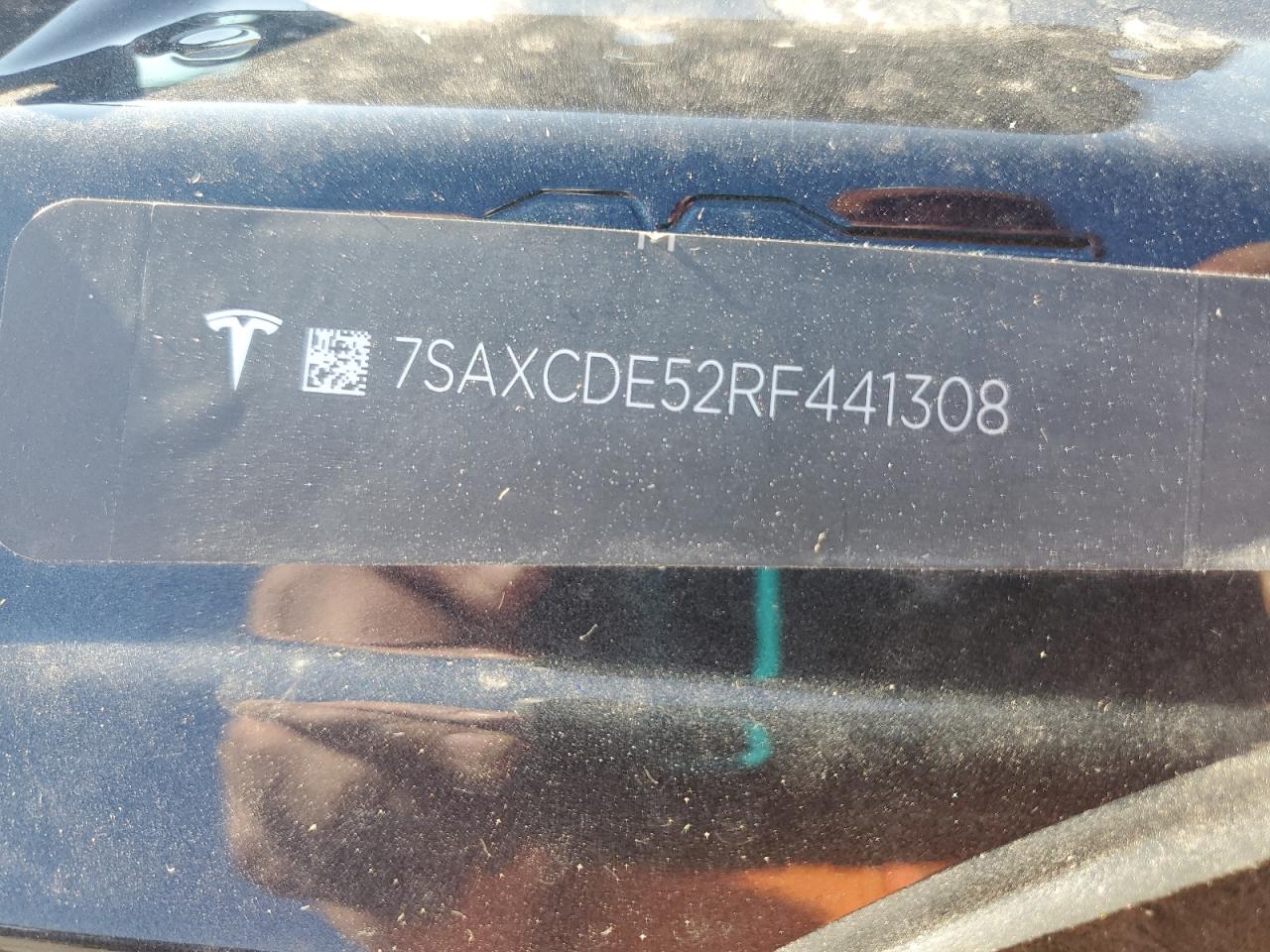 2024 Tesla Model X VIN: 7SAXCDE52RF441308 Lot: 71014925