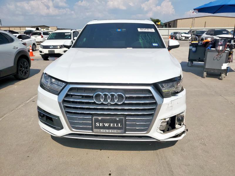  AUDI Q7 2018 Белы
