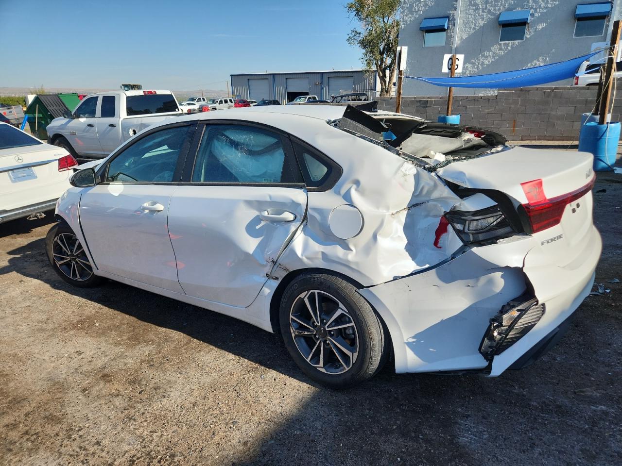 2023 Kia Forte Lx white null gas 3KPF24ADXPE586575 photo #3