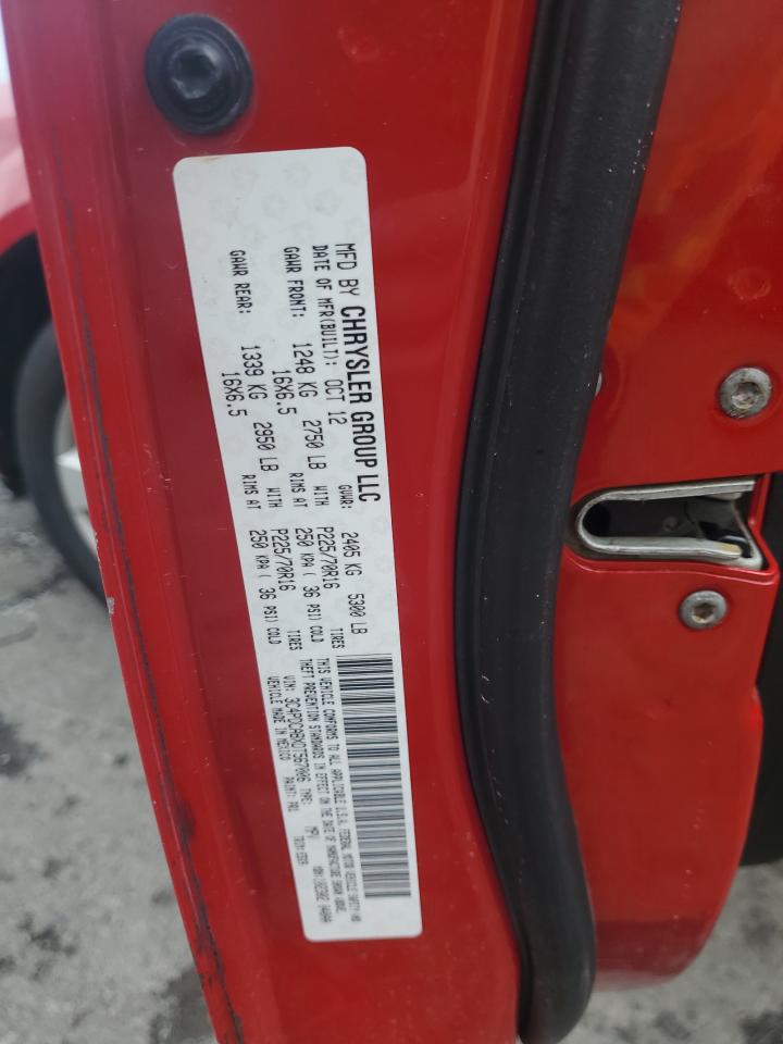 2013 Dodge Journey Se VIN: 3C4PDCABXDT567006 Lot: 81834305