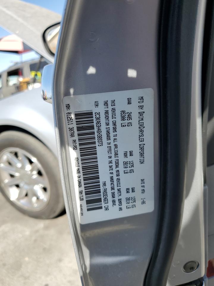 2006 Chrysler 300C VIN: 2C3KA63H46H389373 Lot: 71500445