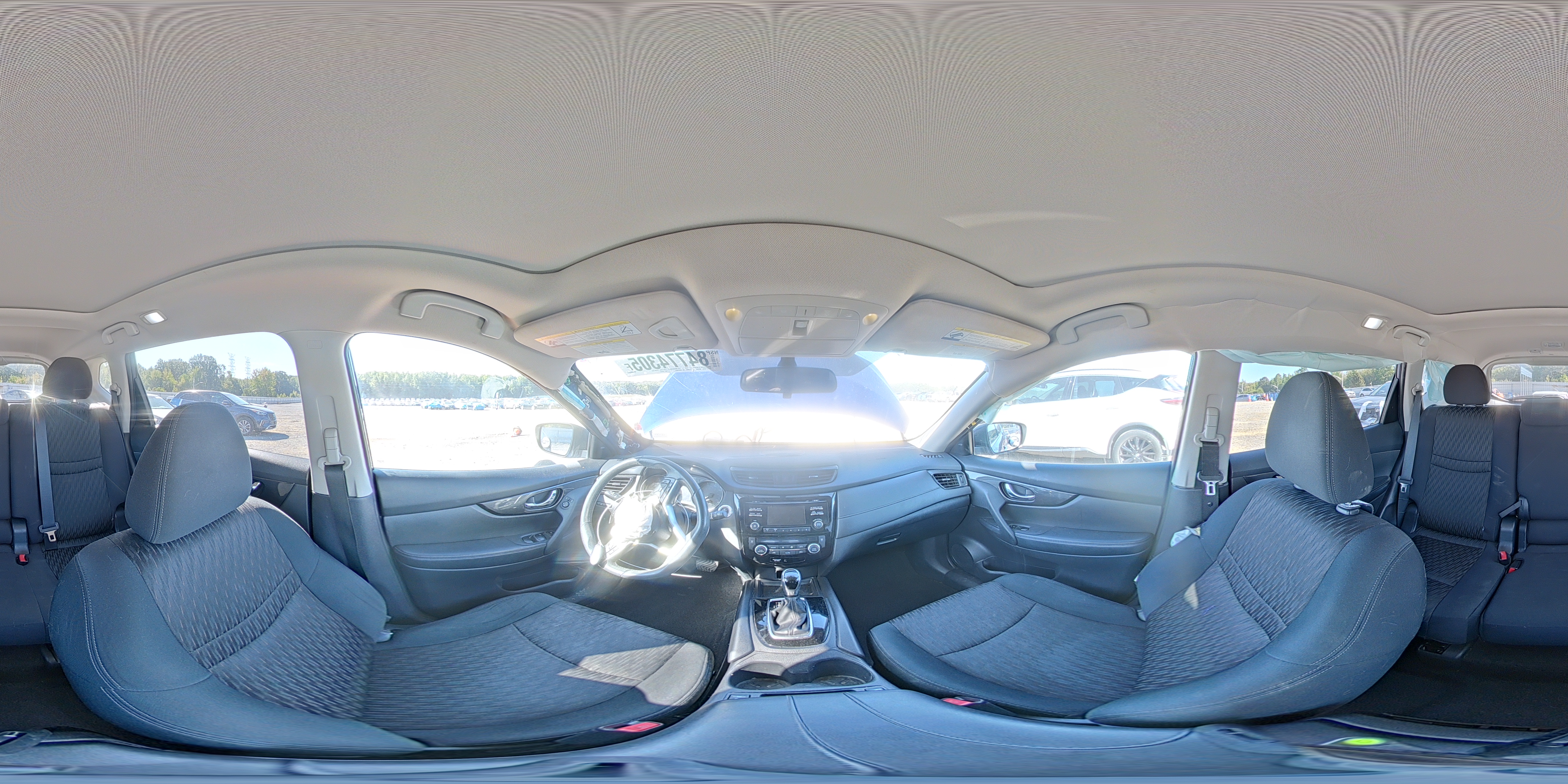 2017 Nissan Rogue S VIN: 5N1AT2MT9HC830381 Lot: 84774305