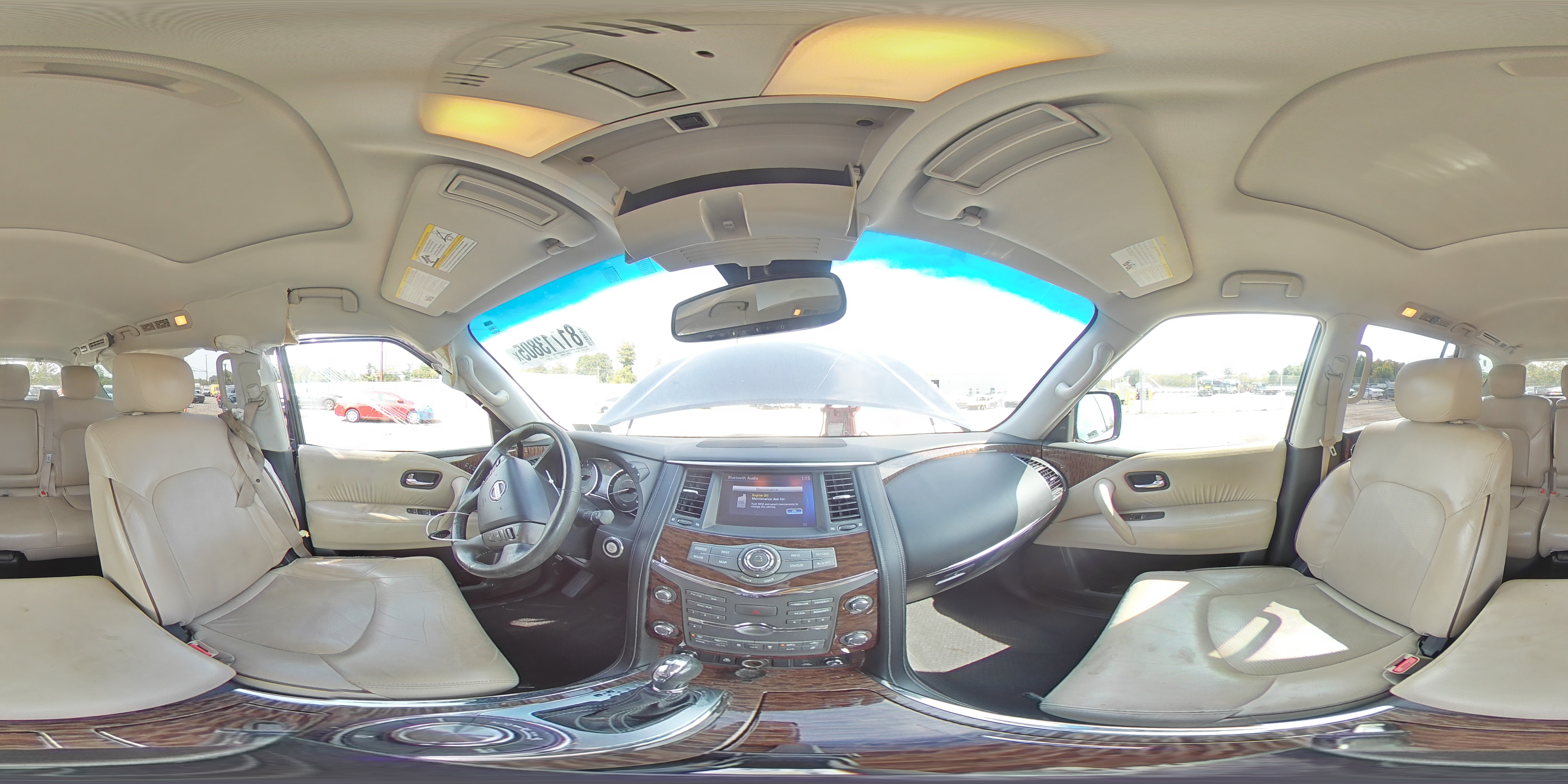 2017 Nissan Armada Sv VIN: JN8AY2NC2H9504847 Lot: 81713805