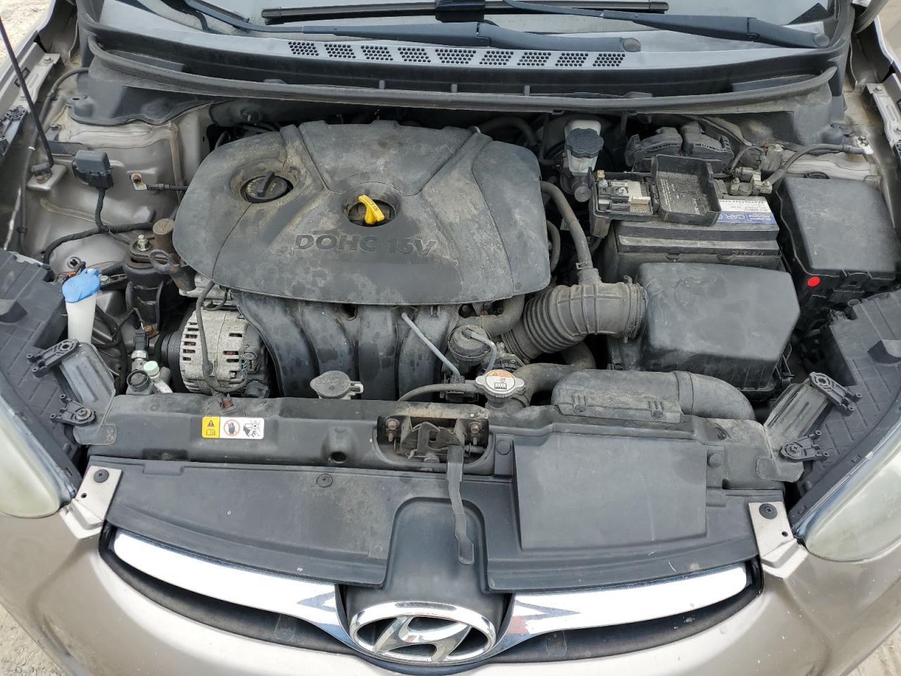 2013 Hyundai Elantra Gls VIN: 5NPDH4AE1DH358714 Lot: 84711055