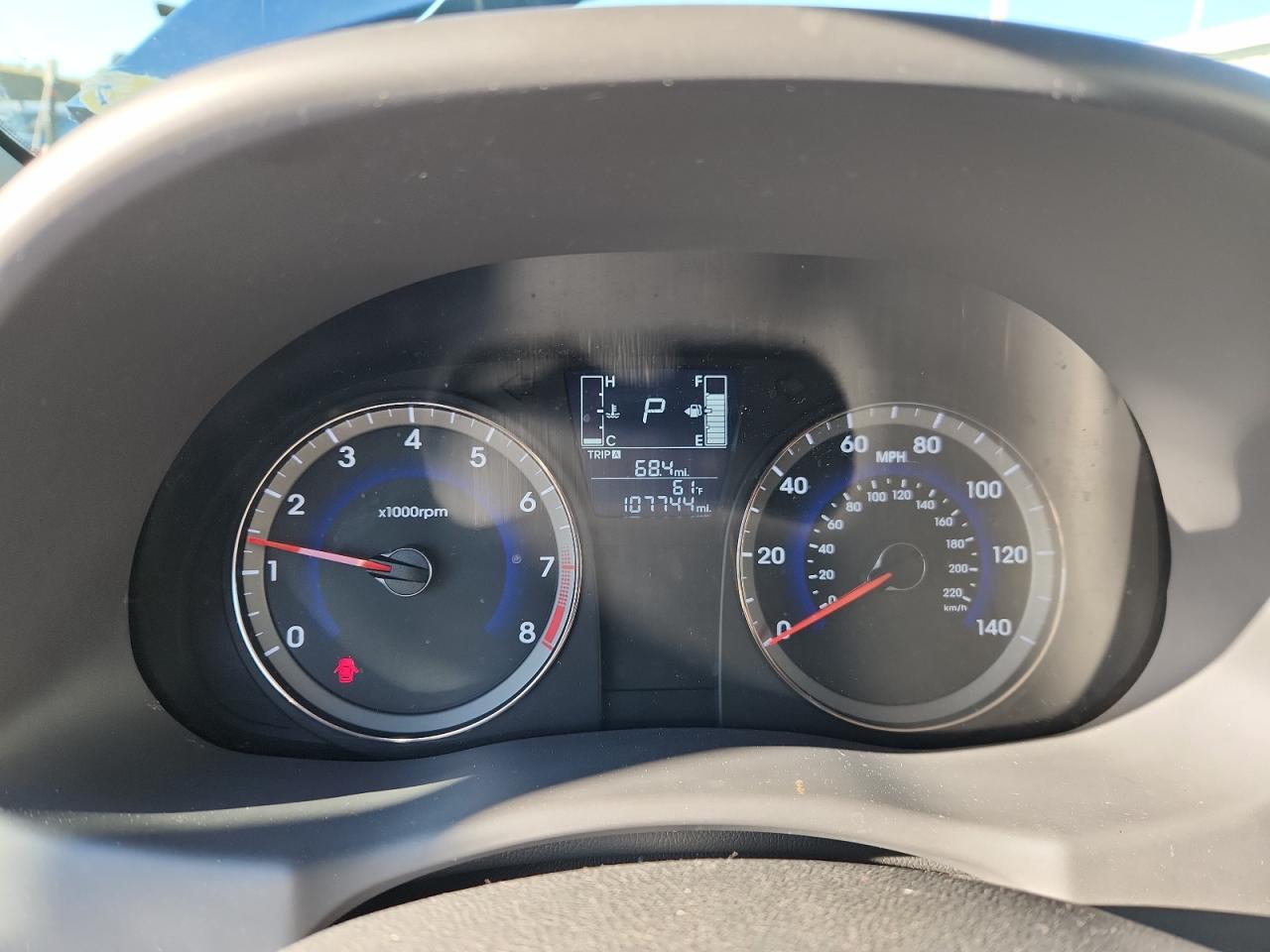 2017 Hyundai Accent Se VIN: KMHCT4AE7HU186576 Lot: 80788745