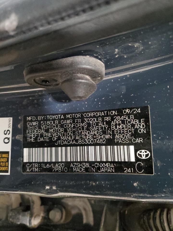 2025 Toyota Crown Signia Xle VIN: JTDACAAJ8S3007482 Lot: 80888945