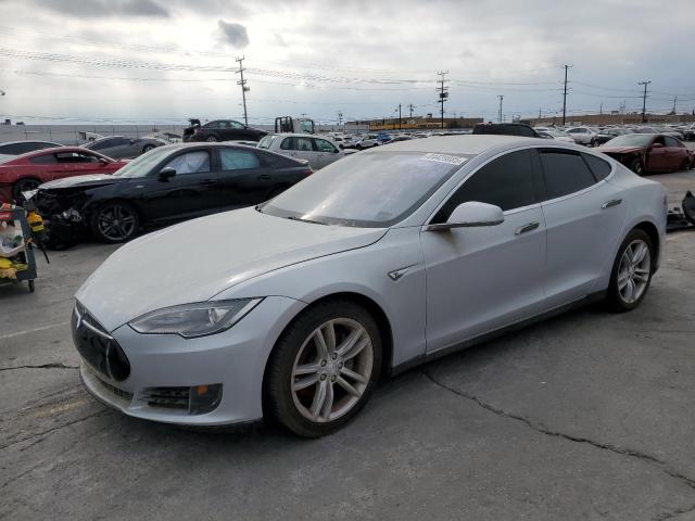 Hatchbacks TESLA MODEL S 2013 Silver