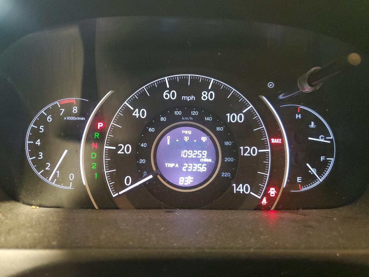 2013 Honda Cr-V Ex VIN: 2HKRM4H53DH682450 Lot: 80733765