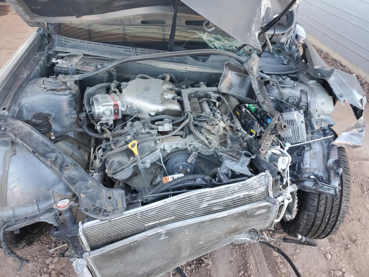 2015 Hyundai Genesis Coupe 3.8L VIN: KMHHU6KJ6FU125467 Lot: 81951435